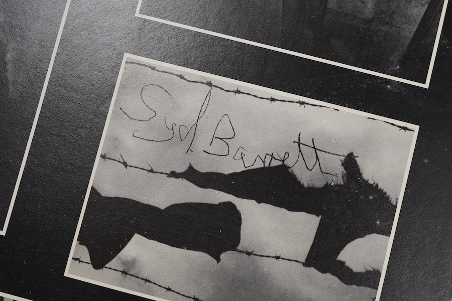 Pink Floyd LP, Animals, SHVL815, 1977, the gatefold cover extensively signed inside by; Nick Mason, David Gilmour, Richard Wright, Snowy White, Dick Parry, and Roger Waters, as well as a possibly spurious signature by Sy